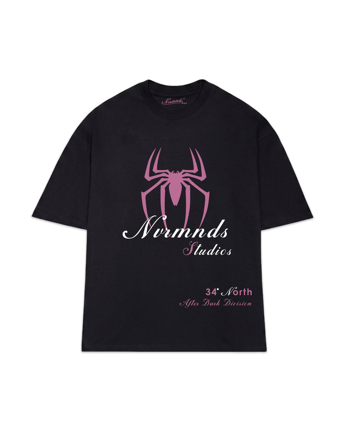 Nvrmnds 'After Dark' Spider Tee